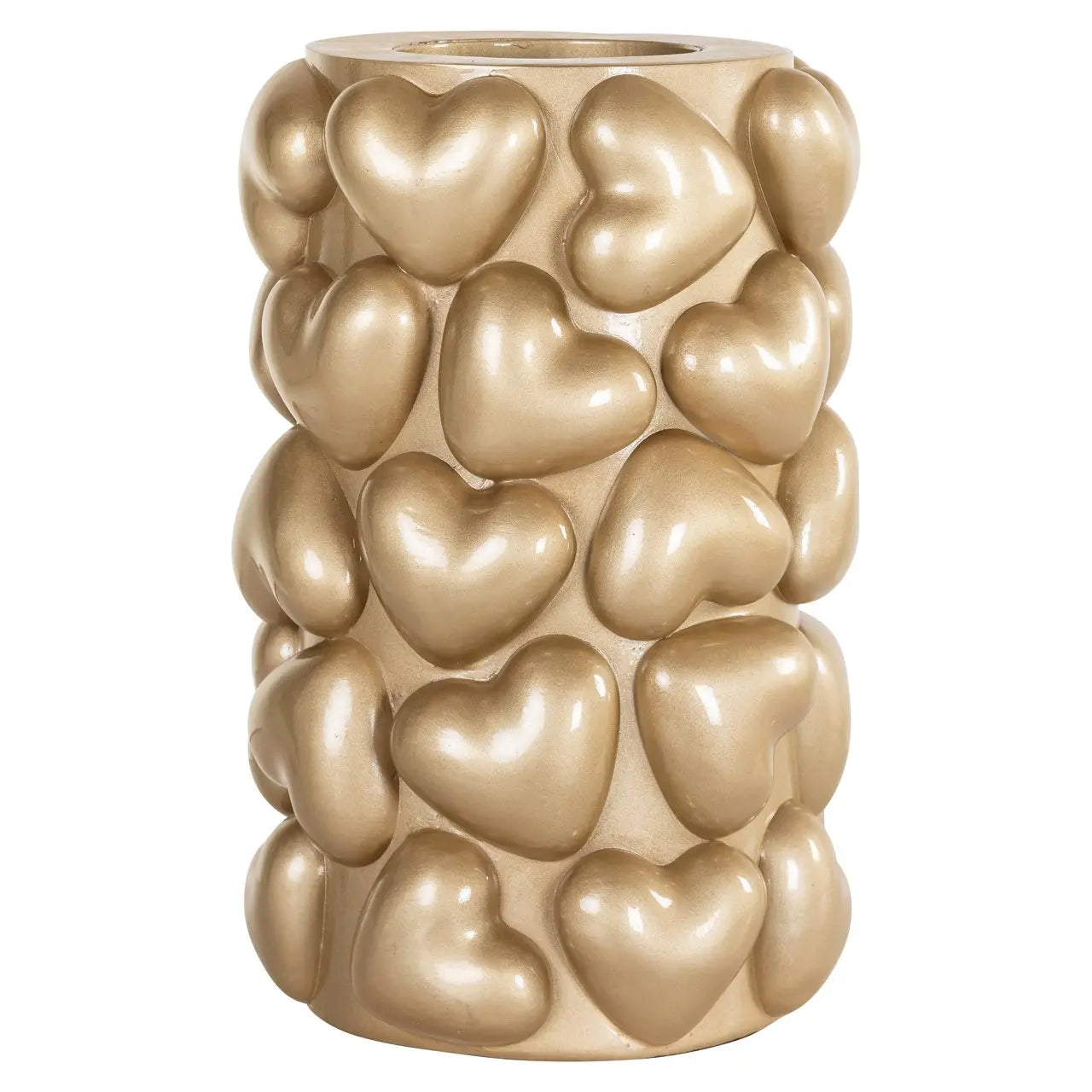 Candle holder Anne gold large