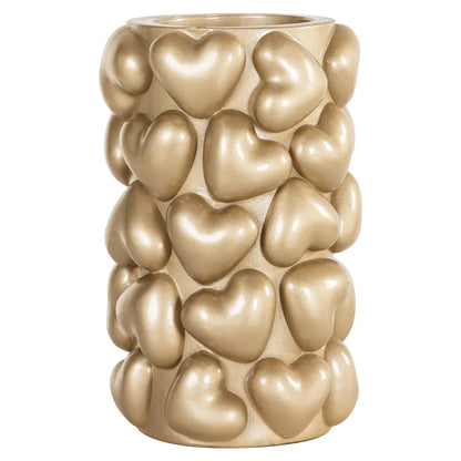 Candle holder Anne gold small