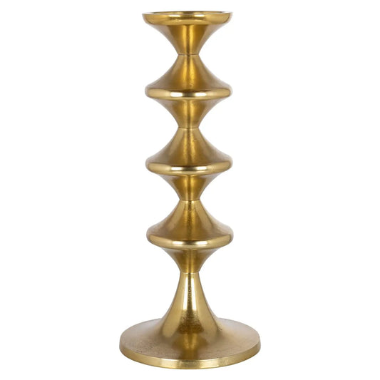 Candle holder Ayden gold large