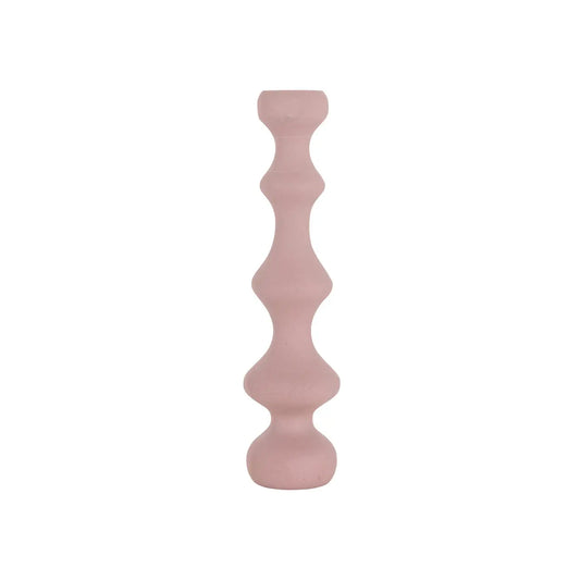 Candle holder Bijou pink large