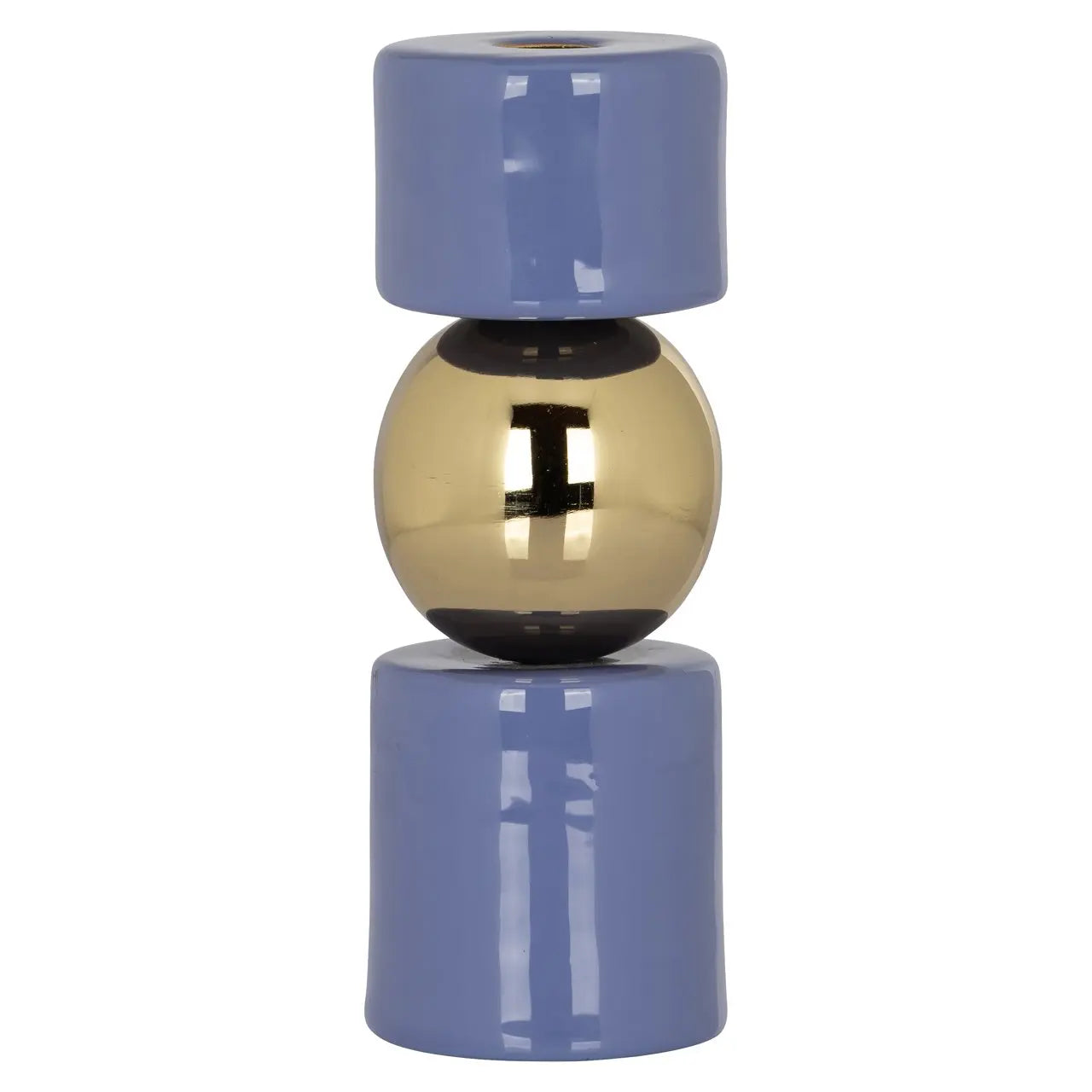Candle holder Febe purple
