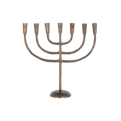 Candle holder Femm brushed gold