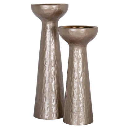 Candle holder Juana beige large