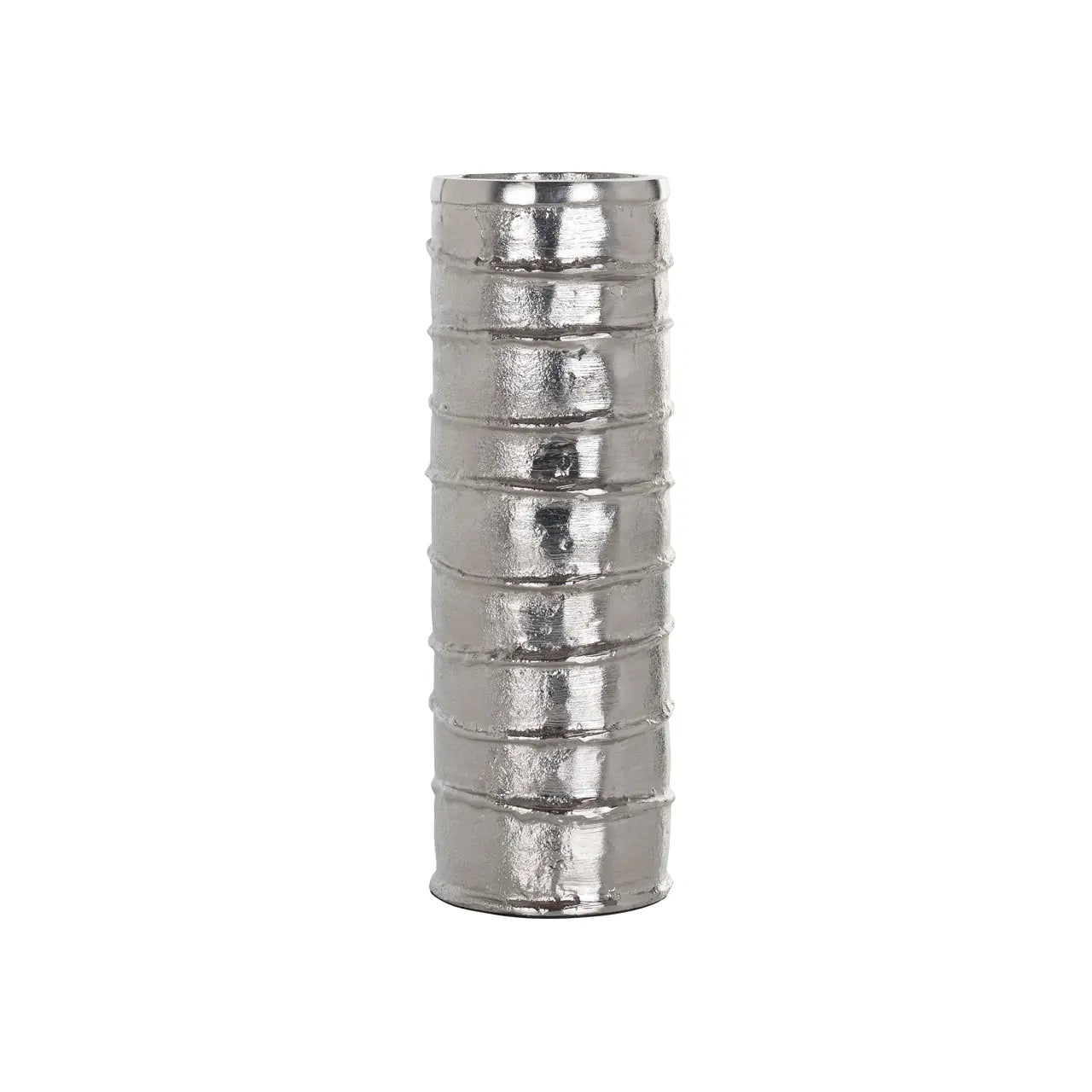 Candle holder Linde silver large