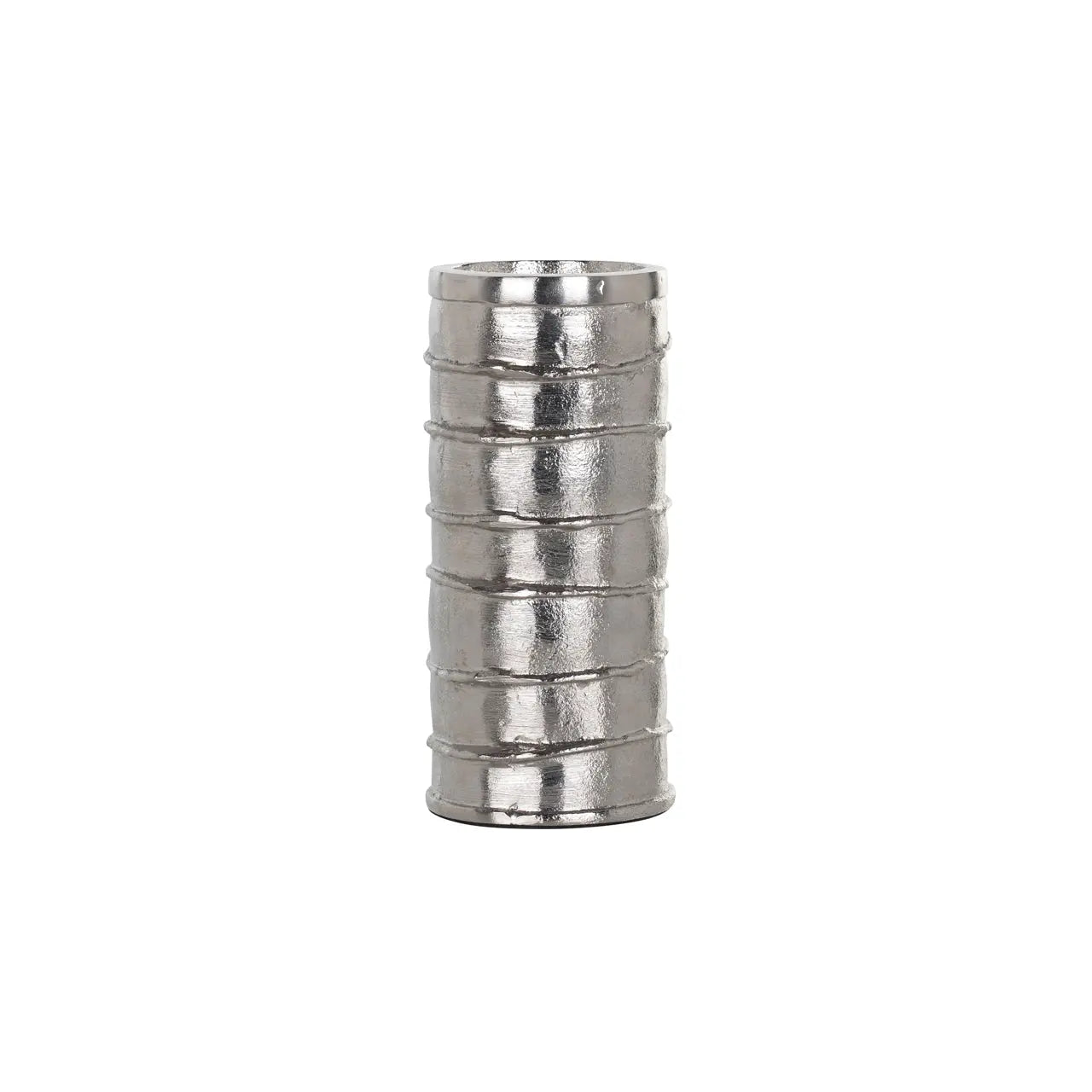 Candle holder Linde silver small