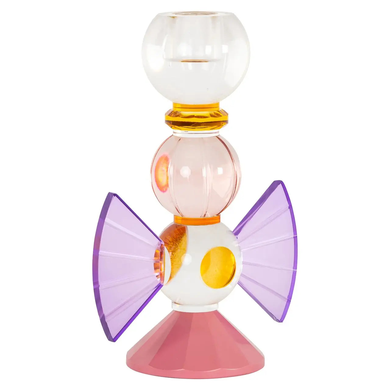 Candle holder Liony pink