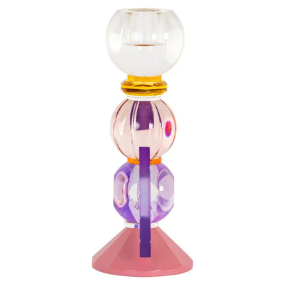 Candle holder Liony pink