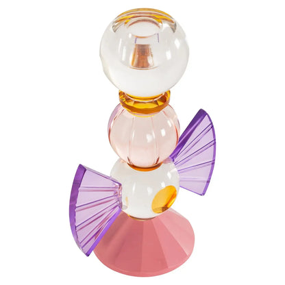 Candle holder Liony pink