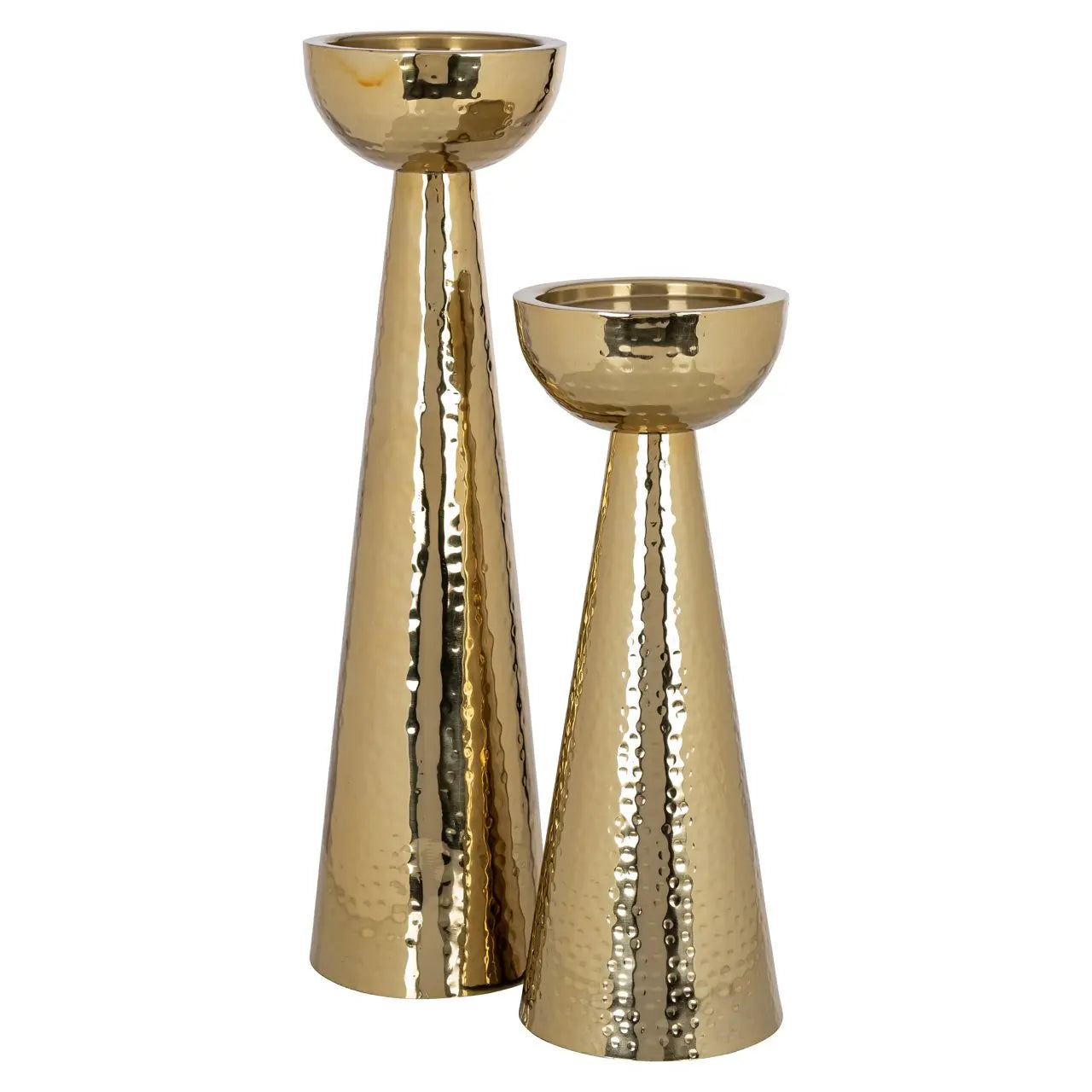 Candle holder Lizz gold large