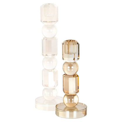 Candle holder Meral brown small
