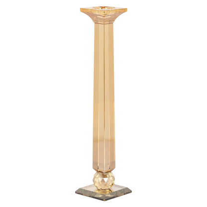Candle holder Milou amber large