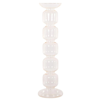 Candle holder Rabia amber large