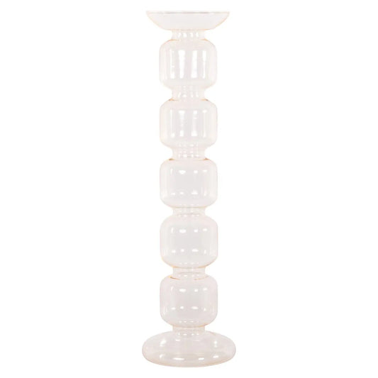 Candle holder Rabia amber large