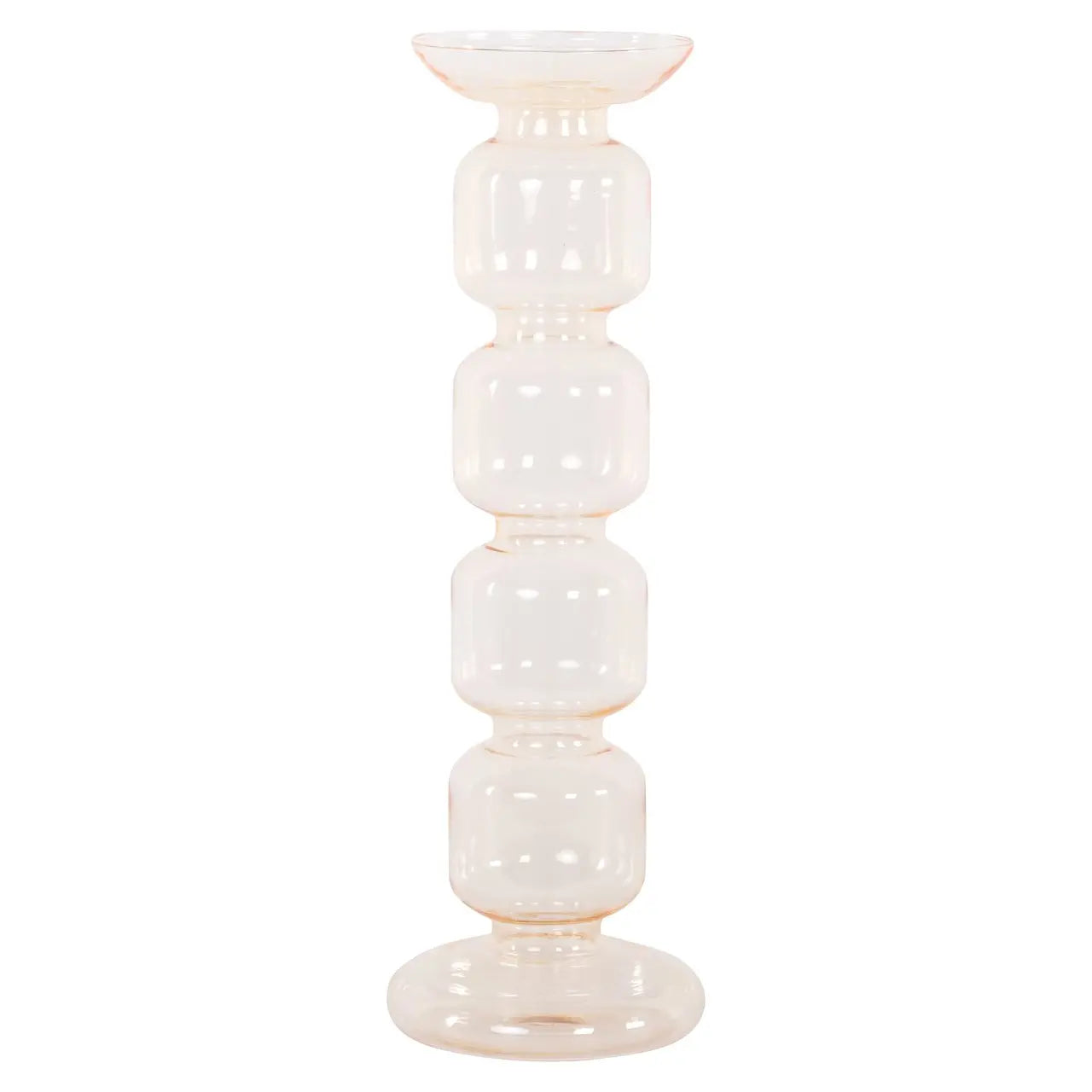 Candle holder Rabia amber medium