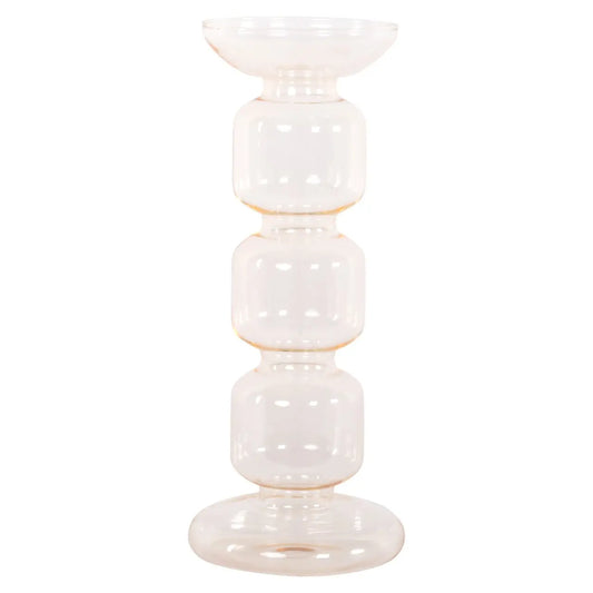 Candle holder Rabia amber small