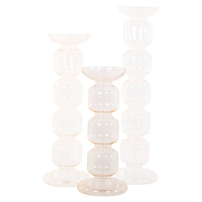 Candle holder Rabia amber small