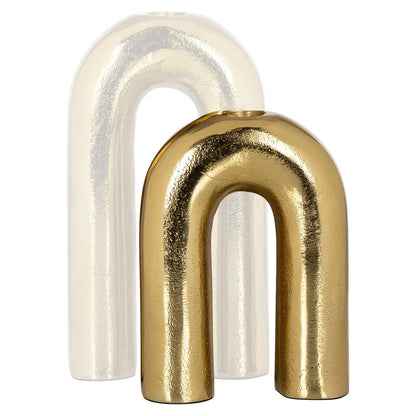 Candle holder Rowin gold small