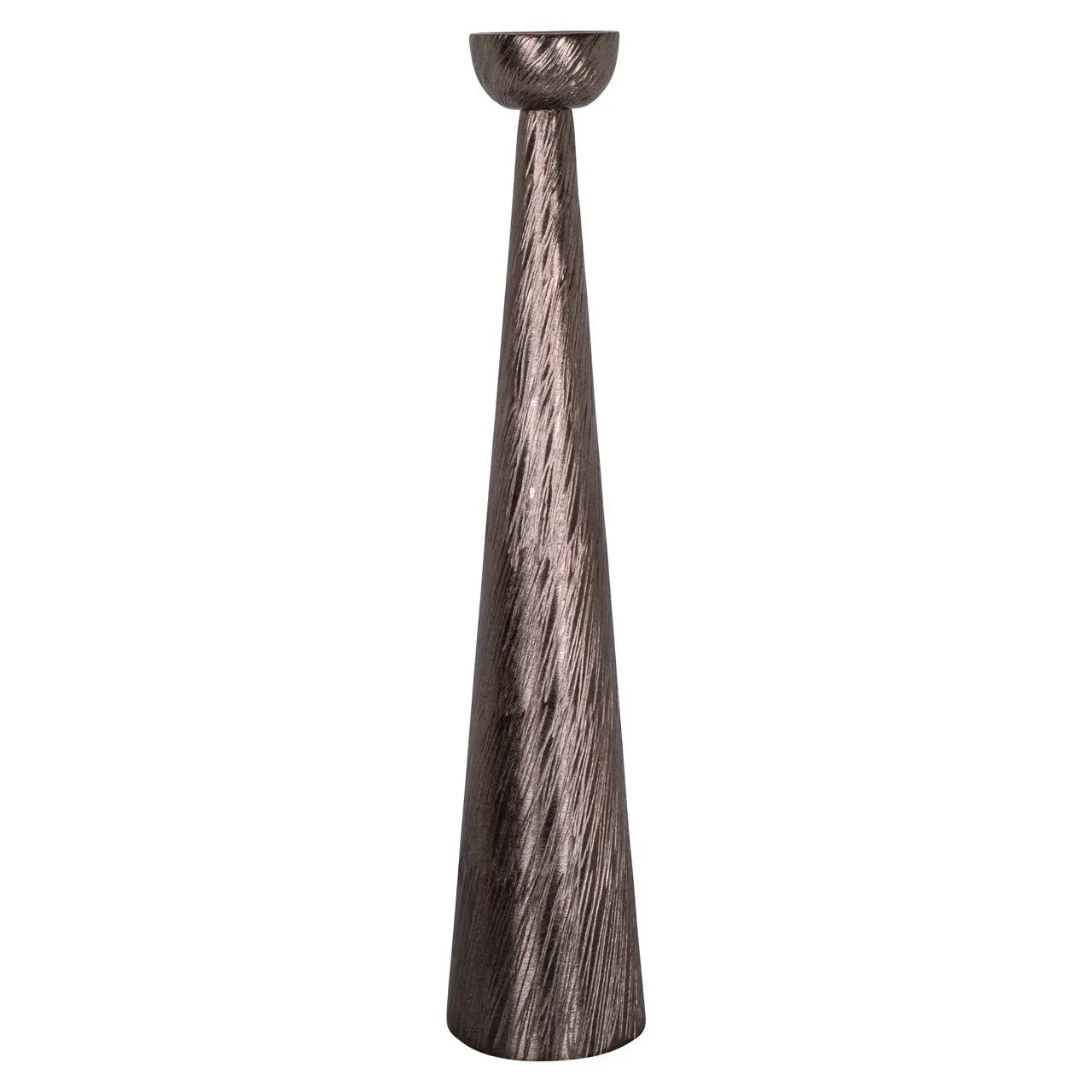 Candle holder Saphira smoke large