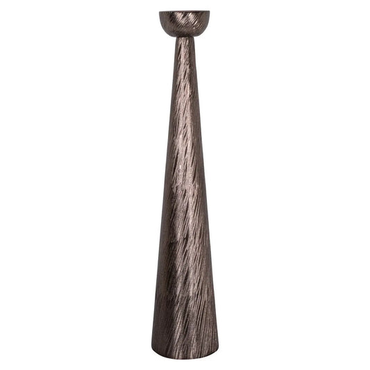 Candle holder Saphira smoke large