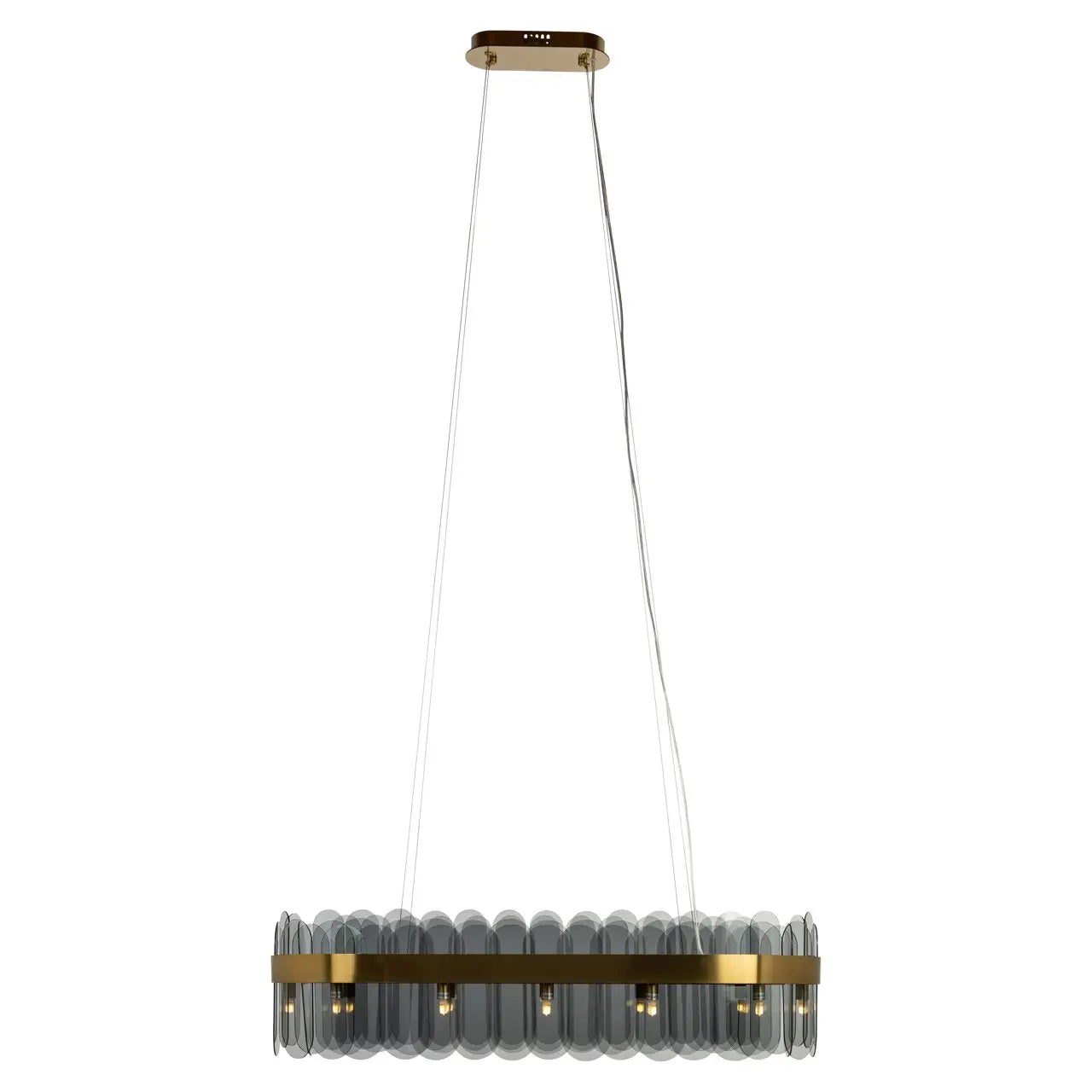 Chandelier Julio brushed gold