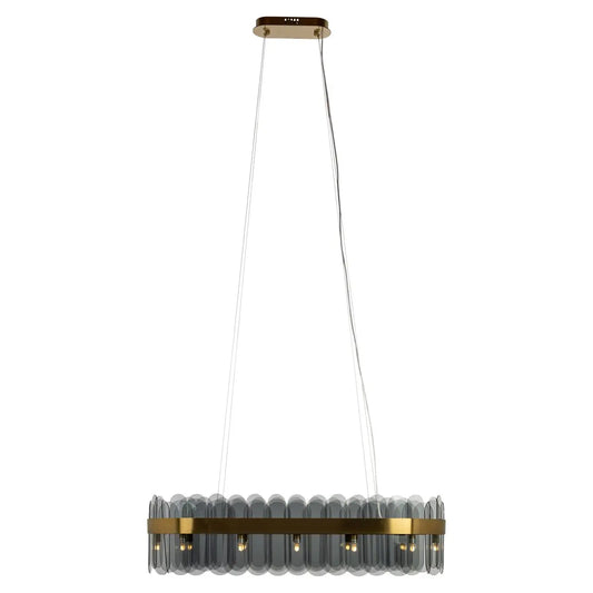 Chandelier Julio brushed gold