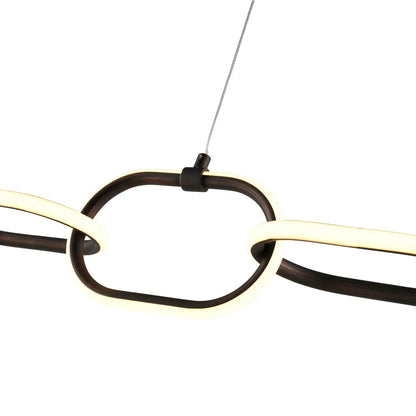 Chandelier Layn bronze
