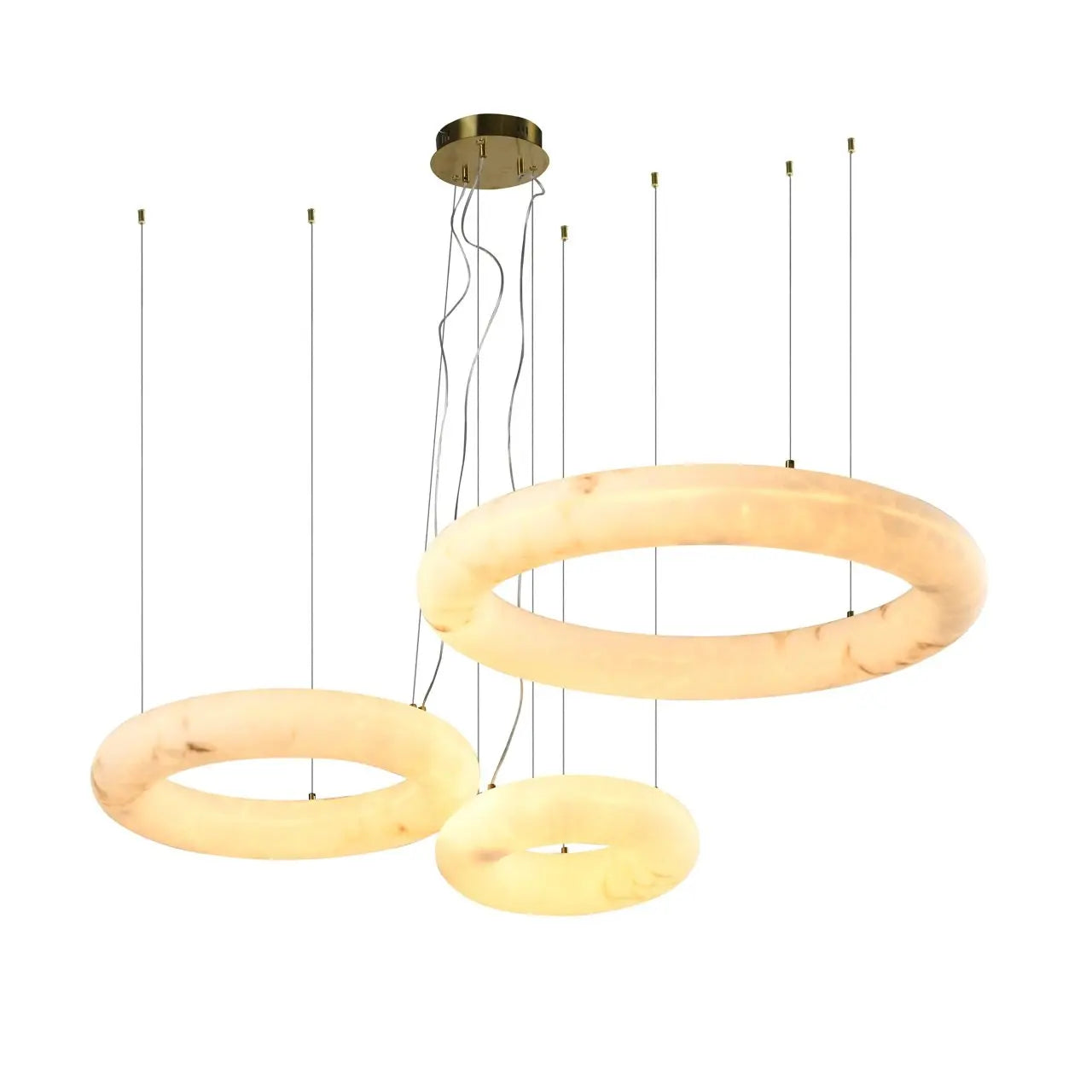 Chandelier Thalora white