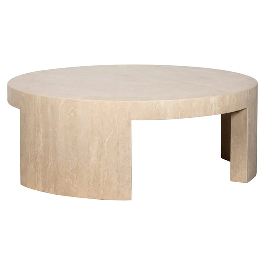 Coffee table Biltmore beige round