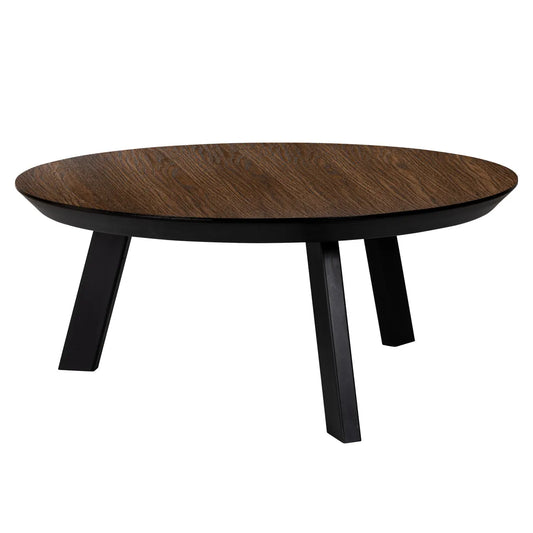 Coffee table Bonvoy brown Ø80
