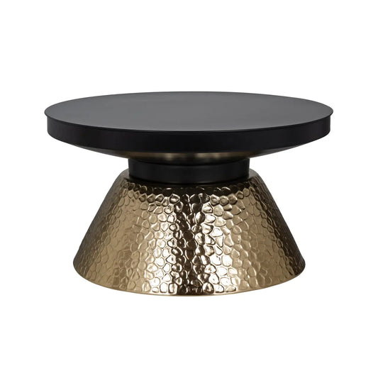 Coffee table Freddie black/gold