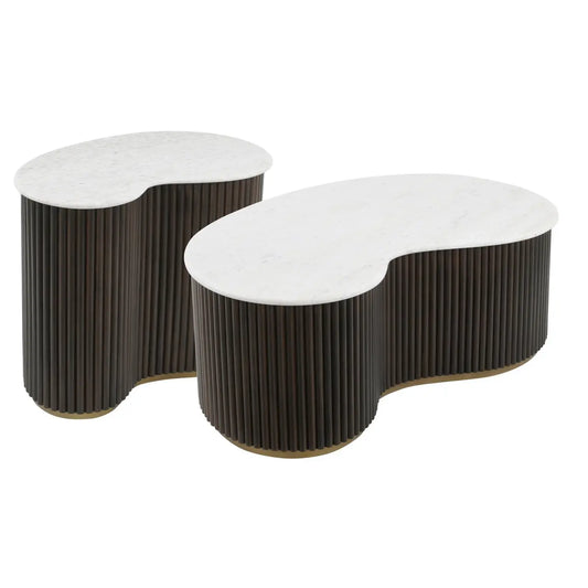 Coffee table Mayfield brown (Set of 2)