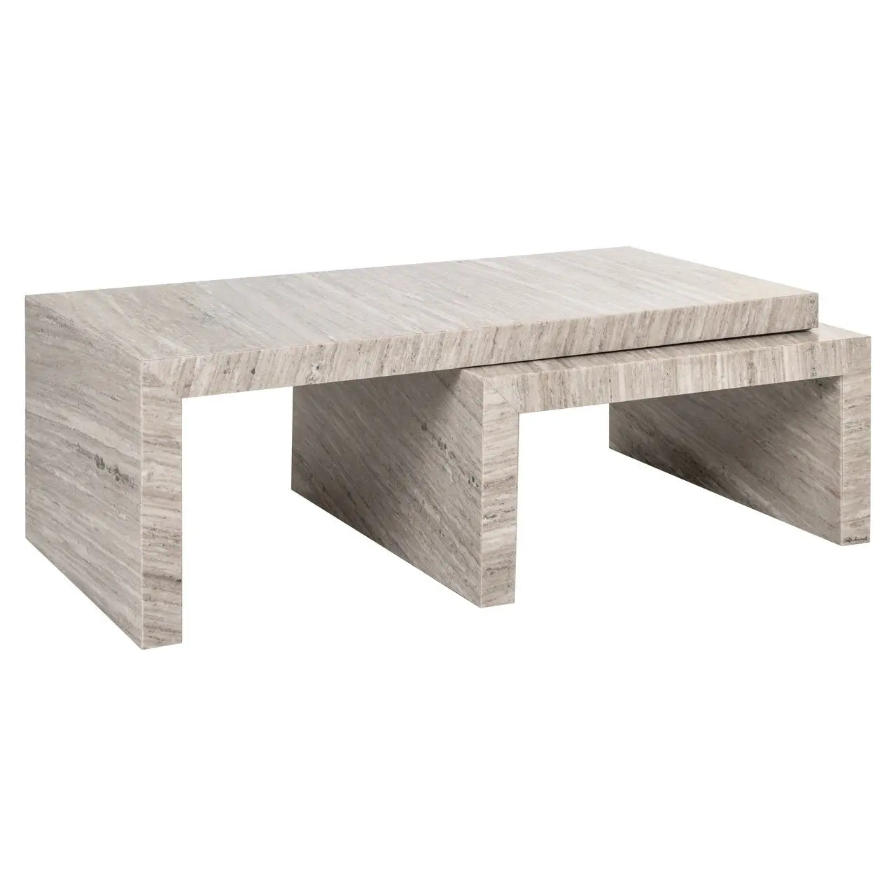 Coffee table Novaz sand (Set of 2)