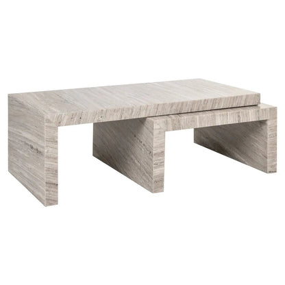 Coffee table Novaz sand (Set of 2)