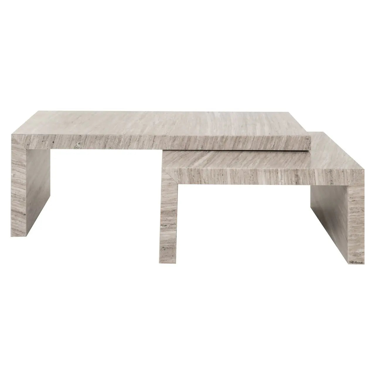 Coffee table Novaz sand (Set of 2)