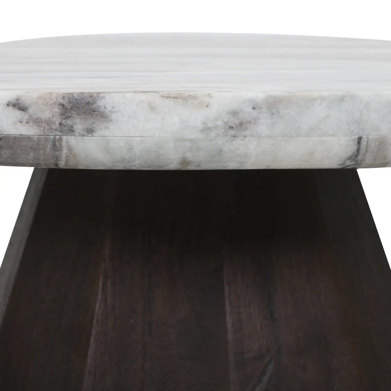 Coffee table Oberoy Blush beige 80Ø