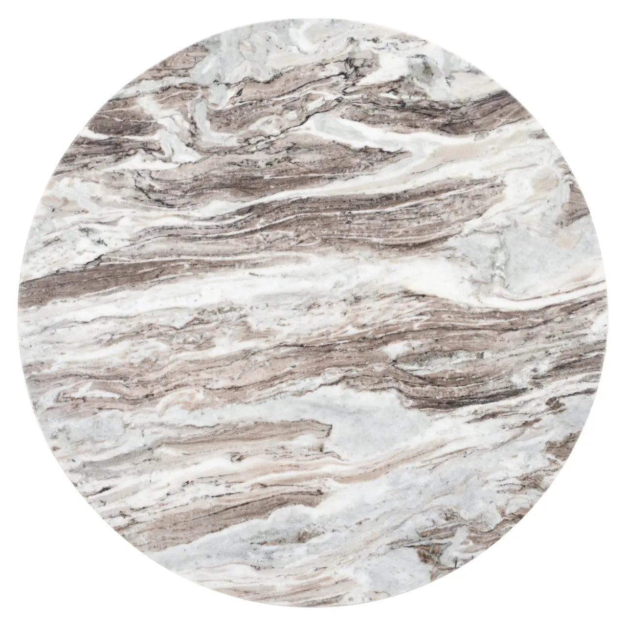 Coffee table Oberoy Blush beige 80Ø