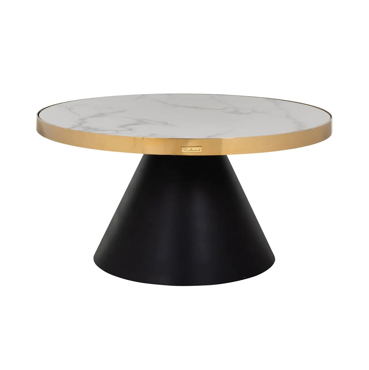 Coffee table Odin gold 80Ø