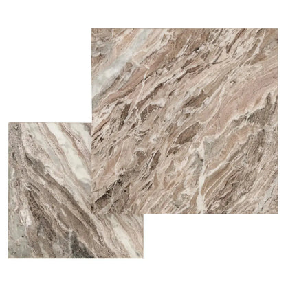 Coffee table Rashford Blush beige (Set of 2)