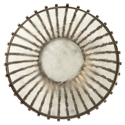 Coffee table Volante gold 84Ø