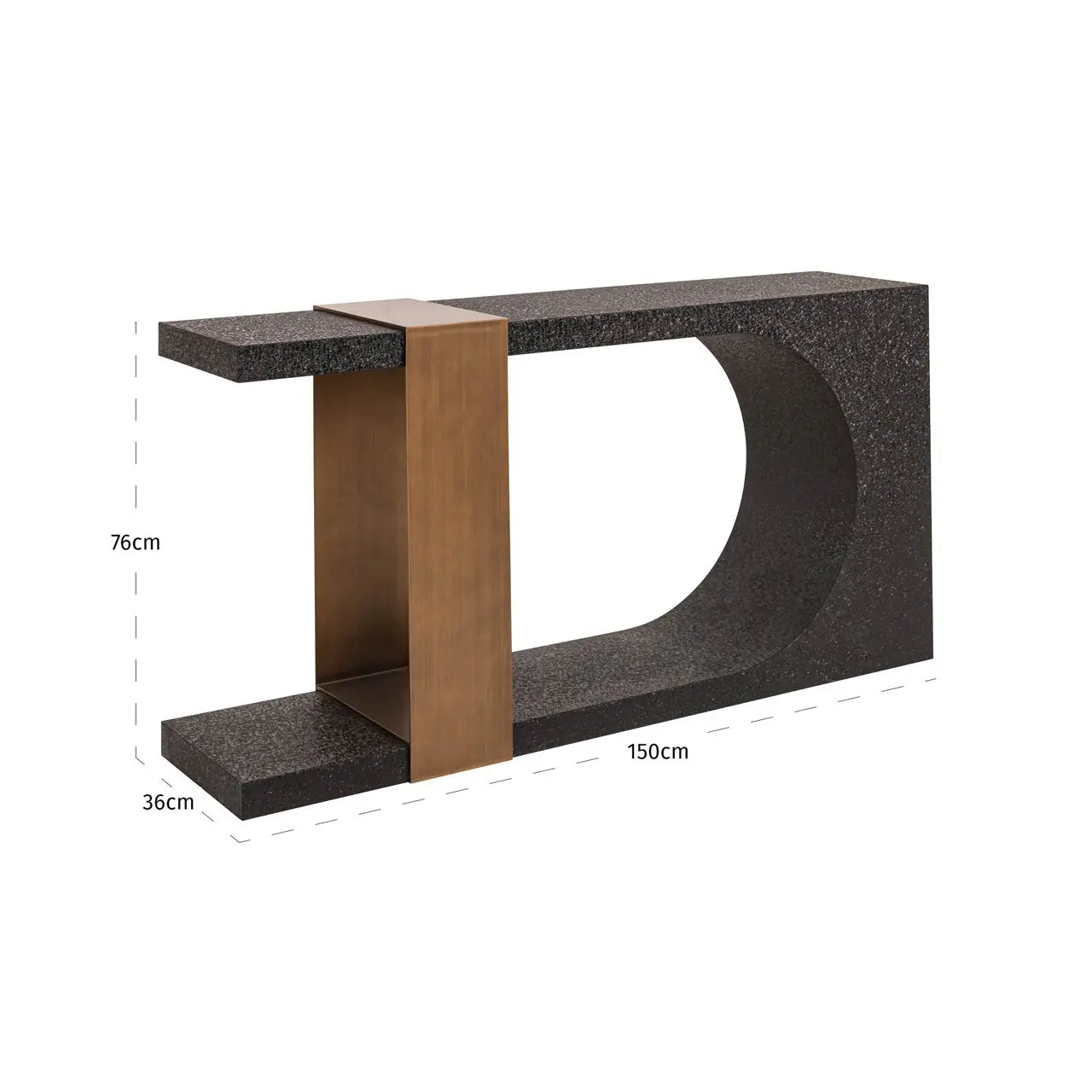 Console Bazel black/gold