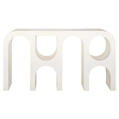Console Bloomstone white 150