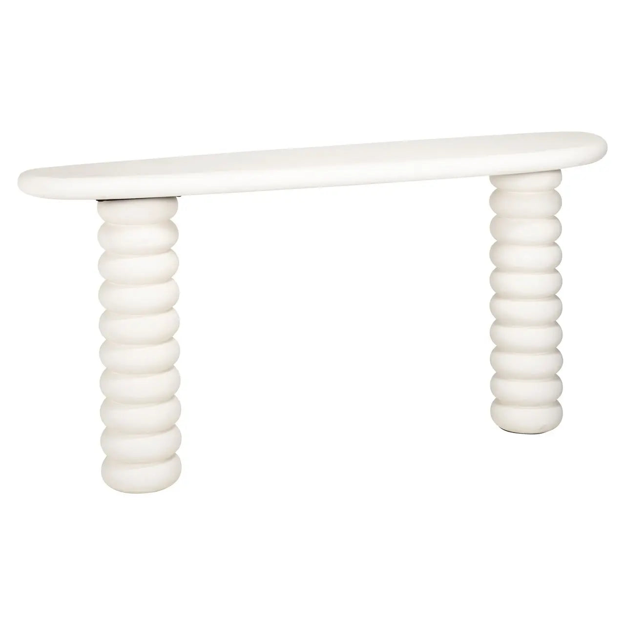 Console Bloomstone white 170