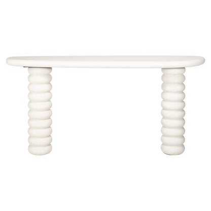 Console Bloomstone white 170