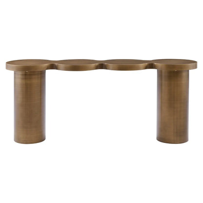 Console Bubba brushed gold