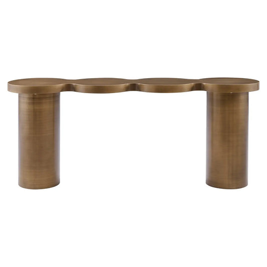 Console Bubba brushed gold