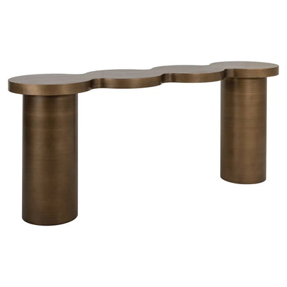 Console Bubba brushed gold
