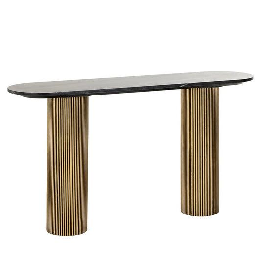 Console Dayton black/gold
