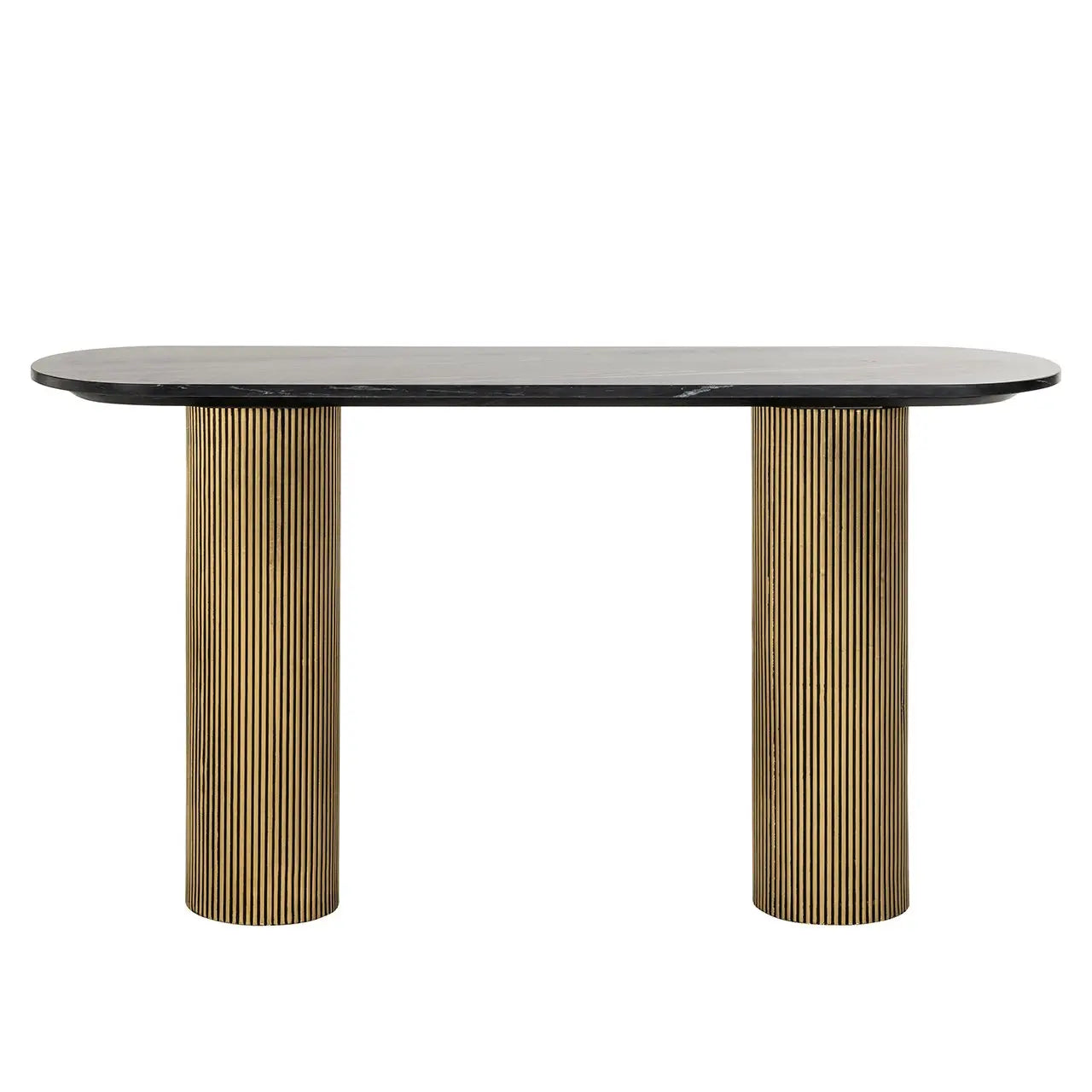 Console Dayton black/gold