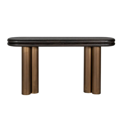 Console Macaron black rustic