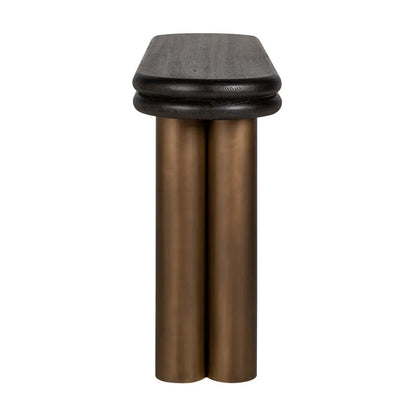 Console Macaron black rustic